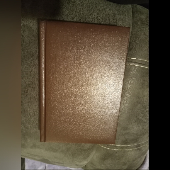 1981 Vintage Faux Leather Hardcover Mojave Crossing by Louis L'Amour - Picture 8 of 8